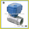 2-way lower current motorized ball valve with water treament,solar hot water system